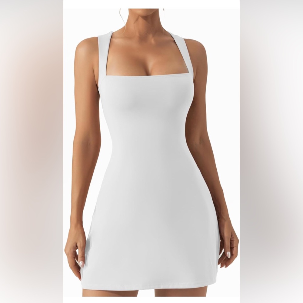 White Tennis / Golf Dress